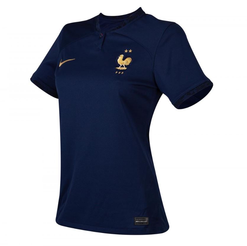 Maillot France Domicile 2022/23 - FEMME - Cliquez sur l'image pour la fermer