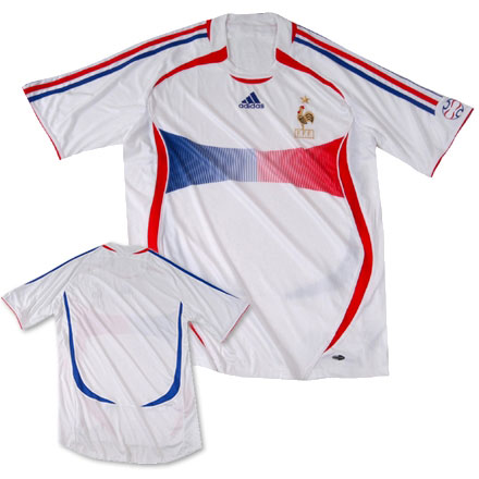 Maillot France Extérieur 2006/07 - Cliquez sur l'image pour la fermer