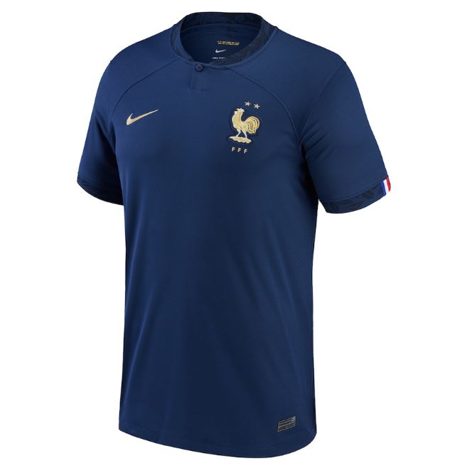 Maillot France Domicile 2022/23 - Cliquez sur l'image pour la fermer
