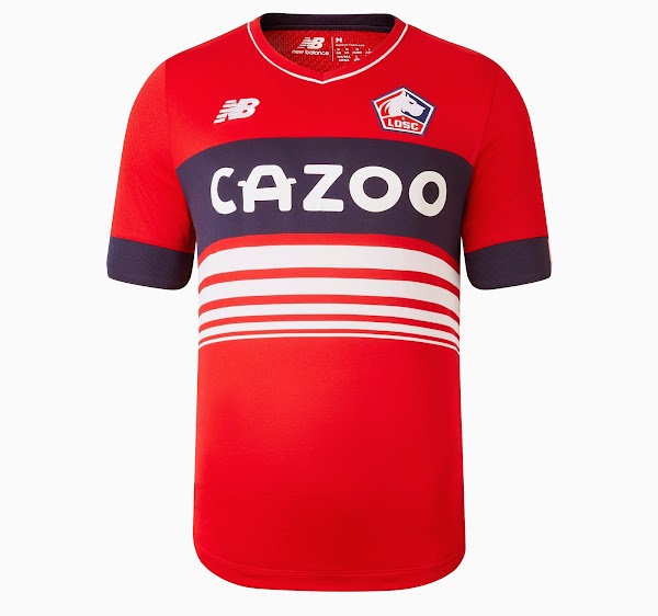 Maillot LOSC Domicile 2022/23 - Cliquez sur l'image pour la fermer