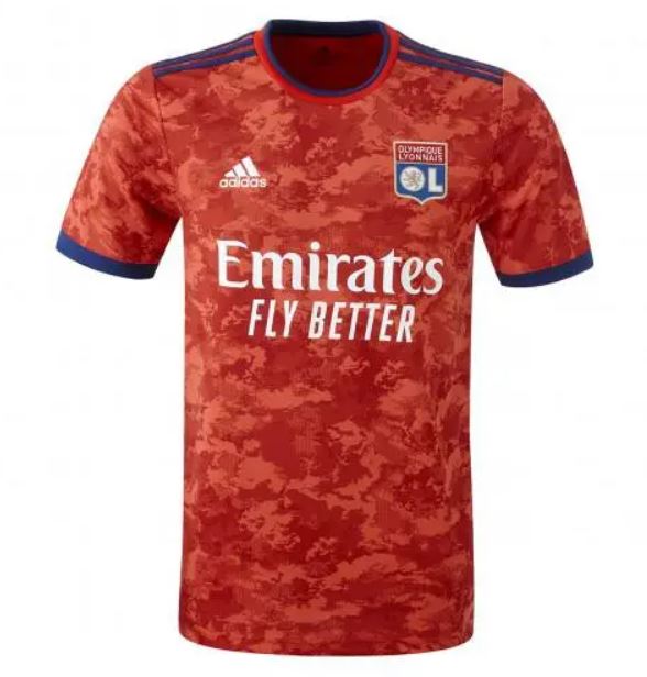 Maillot Olympique Lyonnais Extérieur 2021/22 - Cliquez sur l'image pour la fermer