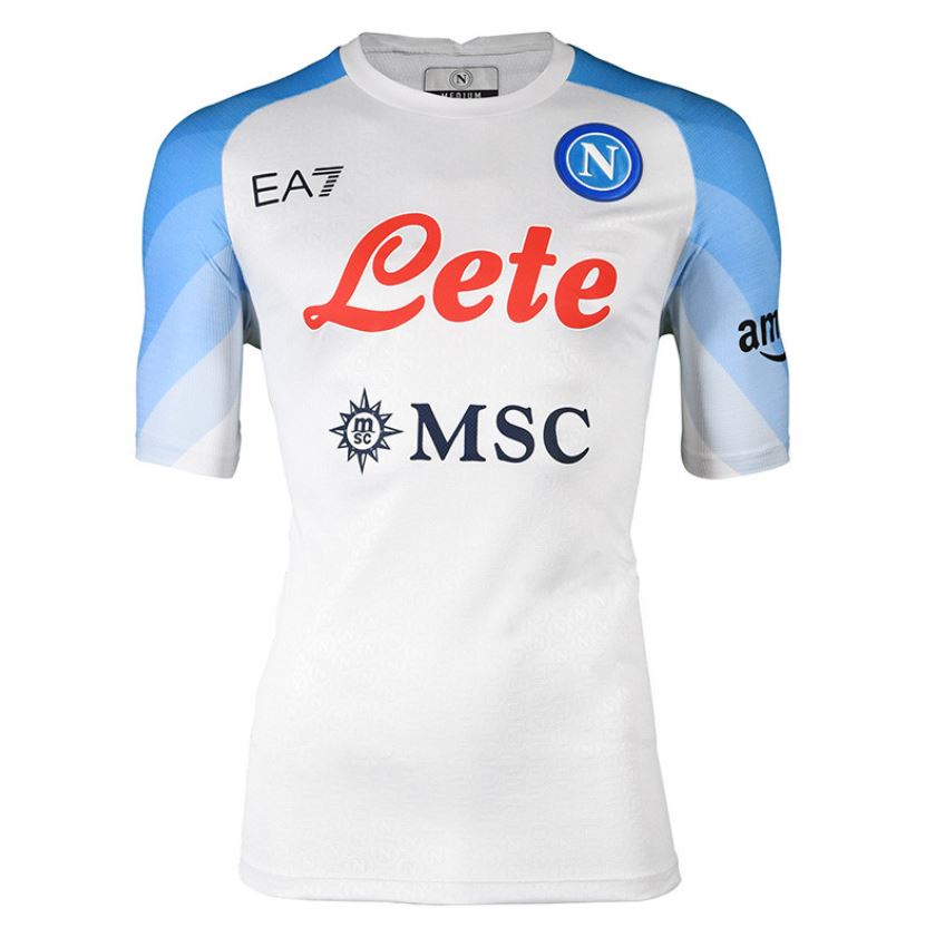 Maillot Napoli Extérieur 2022/23 - Cliquez sur l'image pour la fermer