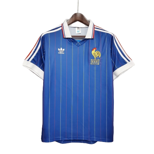 Maillot France Domicile 1982 - Cliquez sur l'image pour la fermer