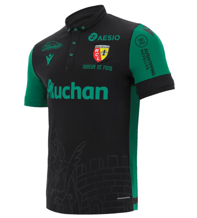 Maillot RC Lens 'Sainte Barbe' 2020/21 - Cliquez sur l'image pour la fermer