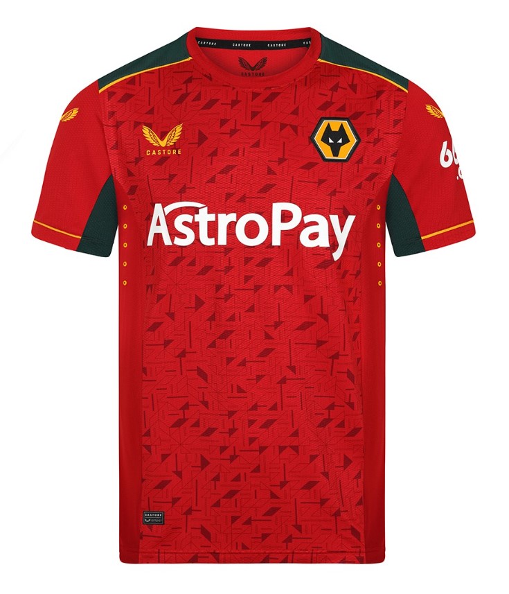 Maillot Wolves Extérieur 2023/24 - Cliquez sur l'image pour la fermer