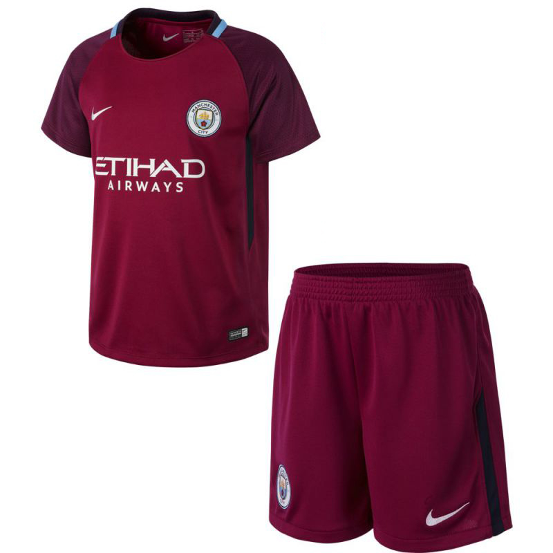 Manchester City Extérieur 2017/18 Junior Kit - Cliquez sur l'image pour la fermer