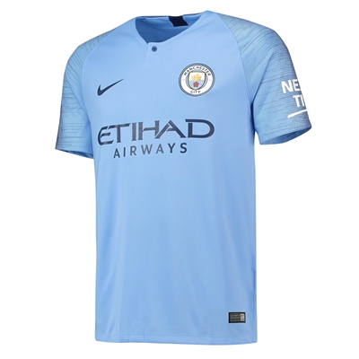 Maillot Manchester City Domicile 2018/19 - Cliquez sur l'image pour la fermer