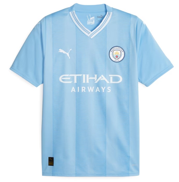 Maillot Manchester City Domicile 2023/24 - Cliquez sur l'image pour la fermer