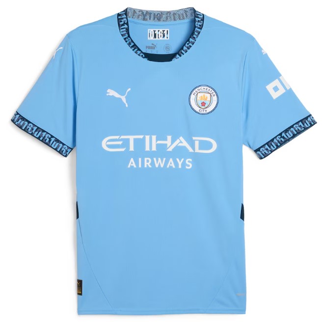Maillot Manchester City Domicile 2024/25 - Cliquez sur l'image pour la fermer
