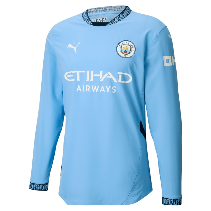 Maillot Manchester City Domicile 2024/25 ML - Authentic - Cliquez sur l'image pour la fermer