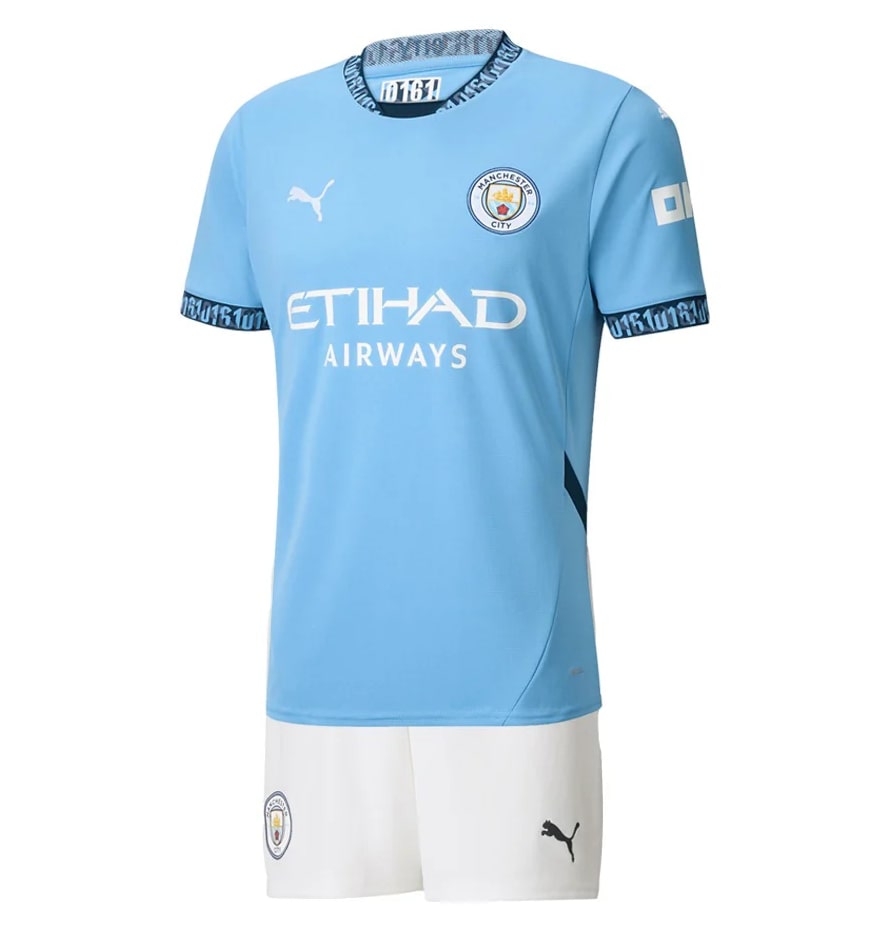 Manchester City Domicile 2024/25 Junior Kit - Cliquez sur l'image pour la fermer