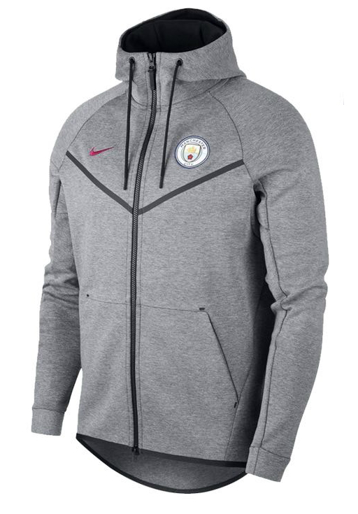 Veste zippé à capuche Manchester City 2018/19 - Cliquez sur l'image pour la fermer