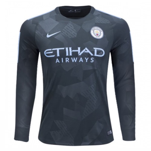 Maillot Manchester City Third 2017/18 ML - Cliquez sur l'image pour la fermer