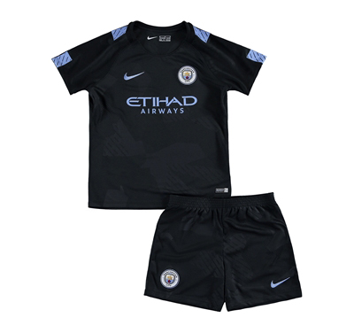 Manchester City Third 2017/18 Junior Kit - Cliquez sur l'image pour la fermer