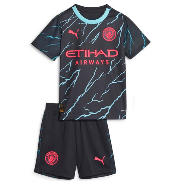 Manchester City Third 2023/24 Junior Kit - Cliquez sur l'image pour la fermer