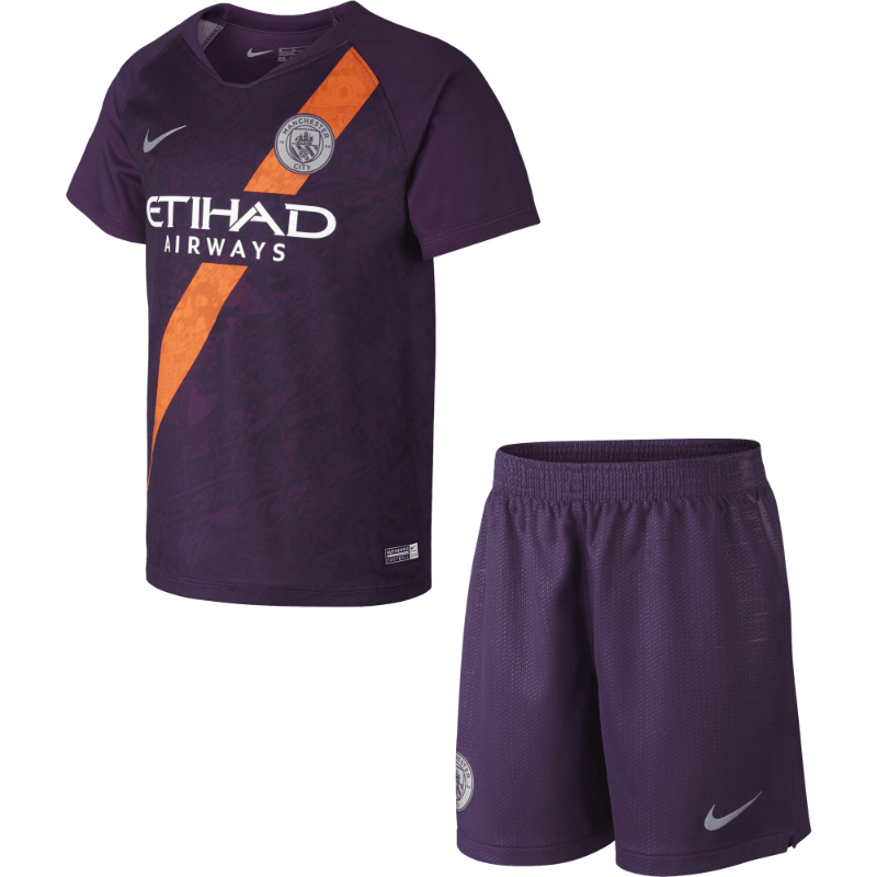 Manchester City Third 2018/19 Junior Kit - Cliquez sur l'image pour la fermer
