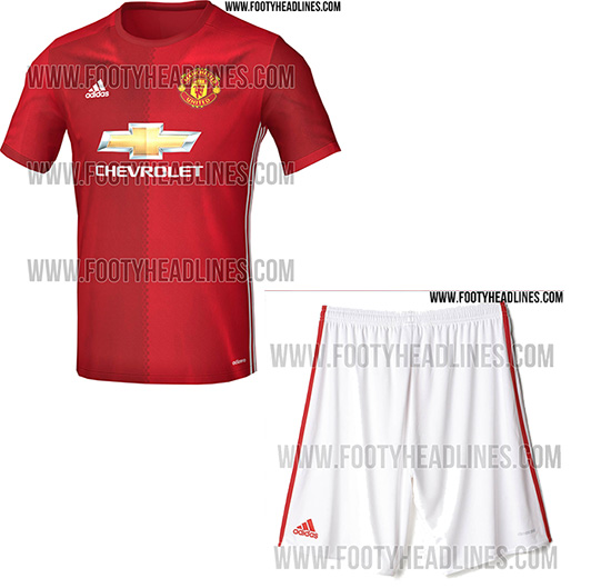 Kit Junior Manchester United Domicile 2016/17 - Cliquez sur l'image pour la fermer
