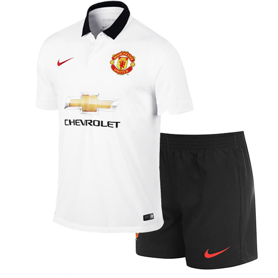 Kit Junior Manchester United Exterieur 2014/15 - Cliquez sur l'image pour la fermer