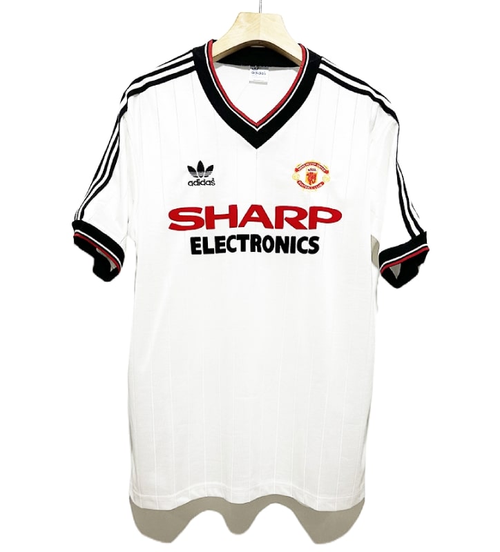 Maillot Manchester United Extérieur 1982-83 - Cliquez sur l'image pour la fermer