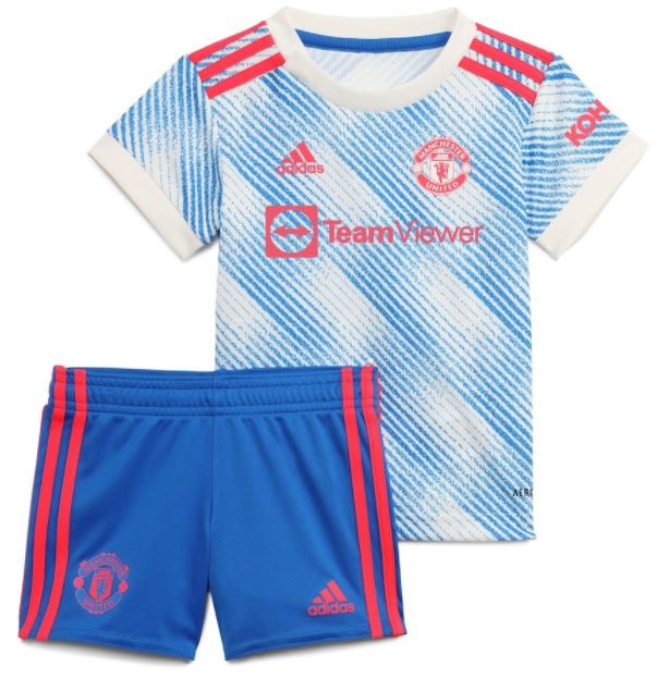 Manchester United Extérieur 2021/22 Junior Kit - Cliquez sur l'image pour la fermer