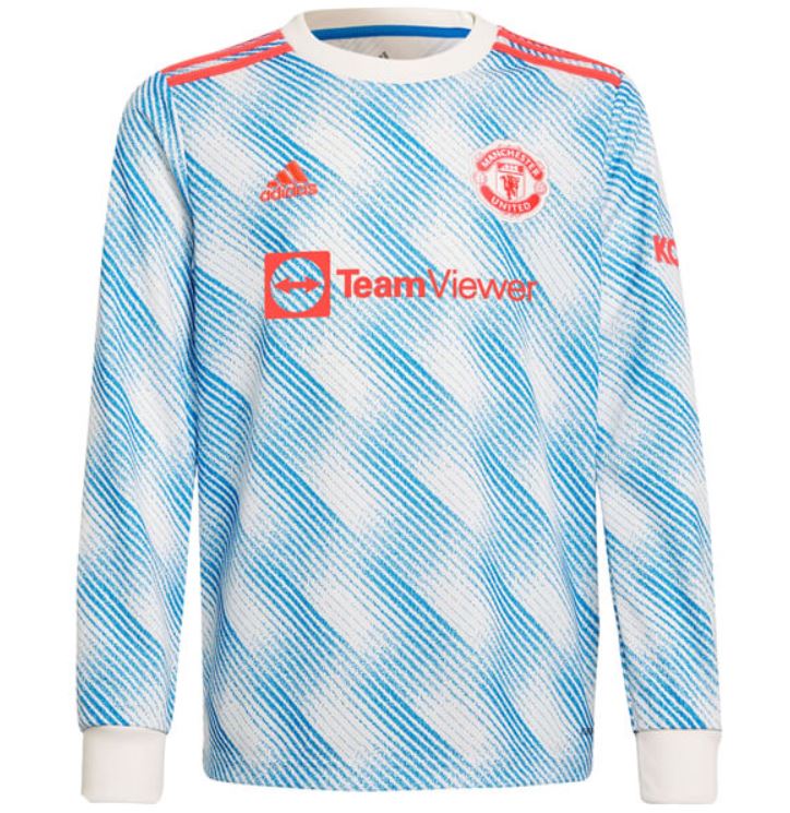 Maillot Manchester United Extérieur 2021/22 ML - Cliquez sur l'image pour la fermer