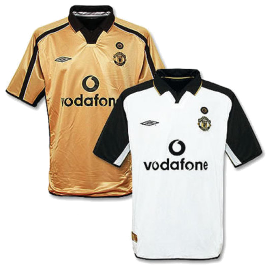Maillot Manchester United Extérieur-Third 2001-02 - Cliquez sur l'image pour la fermer