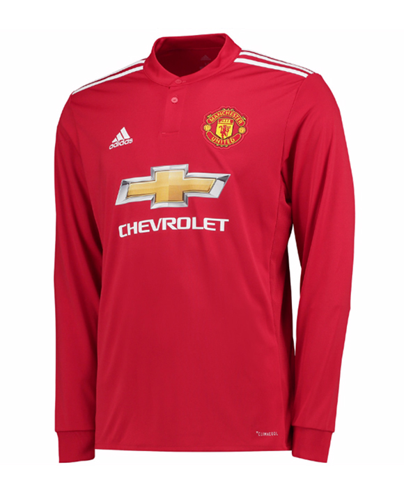 Maillot Manchester United Domicile 2017/18 ML - Cliquez sur l'image pour la fermer