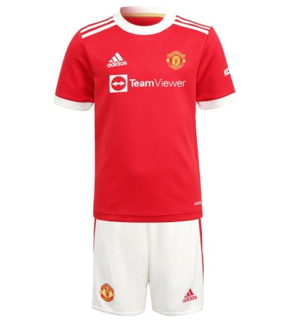 Manchester United Domicile 2021/22 Junior Kit - Cliquez sur l'image pour la fermer