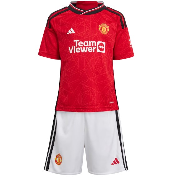 Manchester United Domicile 2023/24 Junior Kit - Cliquez sur l'image pour la fermer