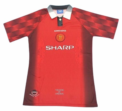 Maillot Manchester United Domicile 1996/97 - Cliquez sur l'image pour la fermer