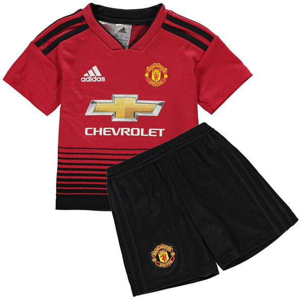 Manchester United Domicile 2018/19 Junior Kit - Cliquez sur l'image pour la fermer