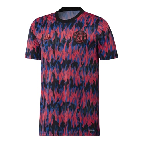 Maillot Manchester United Pre-Match 2022/23 - Cliquez sur l'image pour la fermer