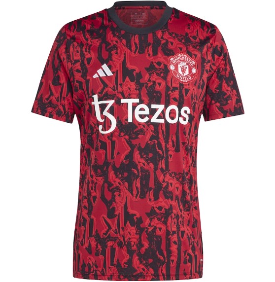 Maillot Pre-match Manchester United 2023/24 - Cliquez sur l'image pour la fermer