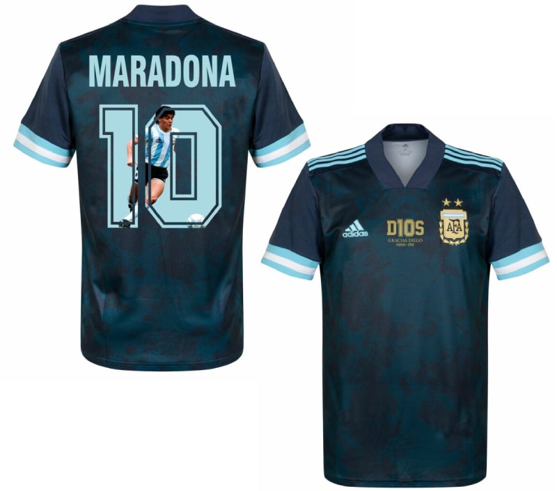 Maillot Argentine Extérieur 20/21 - GRACIAS DIEGO - Cliquez sur l'image pour la fermer