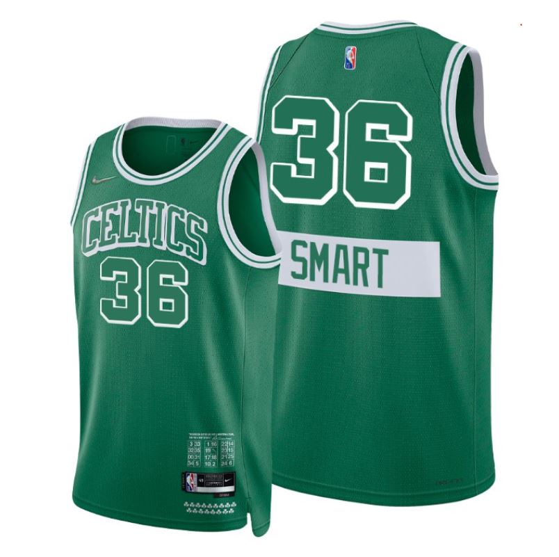Marcus Smart, Boston Celtics 2021/22 - City Edition - Cliquez sur l'image pour la fermer
