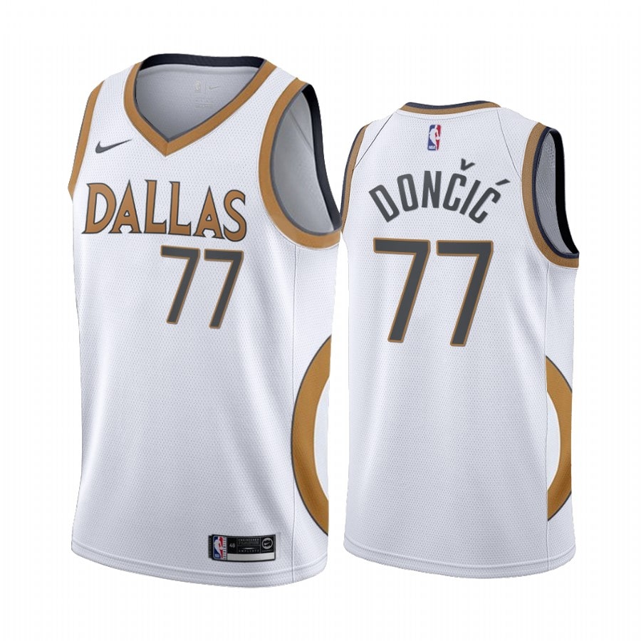 Luka Doncic, Dallas Mavericks 2020/21 - City Edition - Cliquez sur l'image pour la fermer