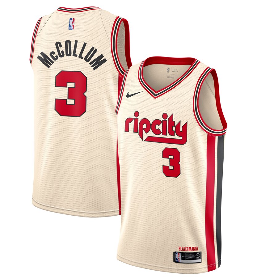 C. J. McCollum, Portland Trail Blazers 2019/20 - City Edition - Cliquez sur l'image pour la fermer