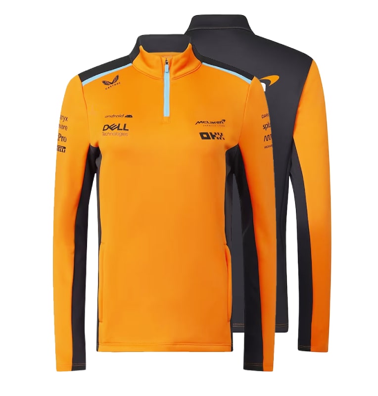 Sweat à demi-zip McLaren F1 2024 - Cliquez sur l'image pour la fermer
