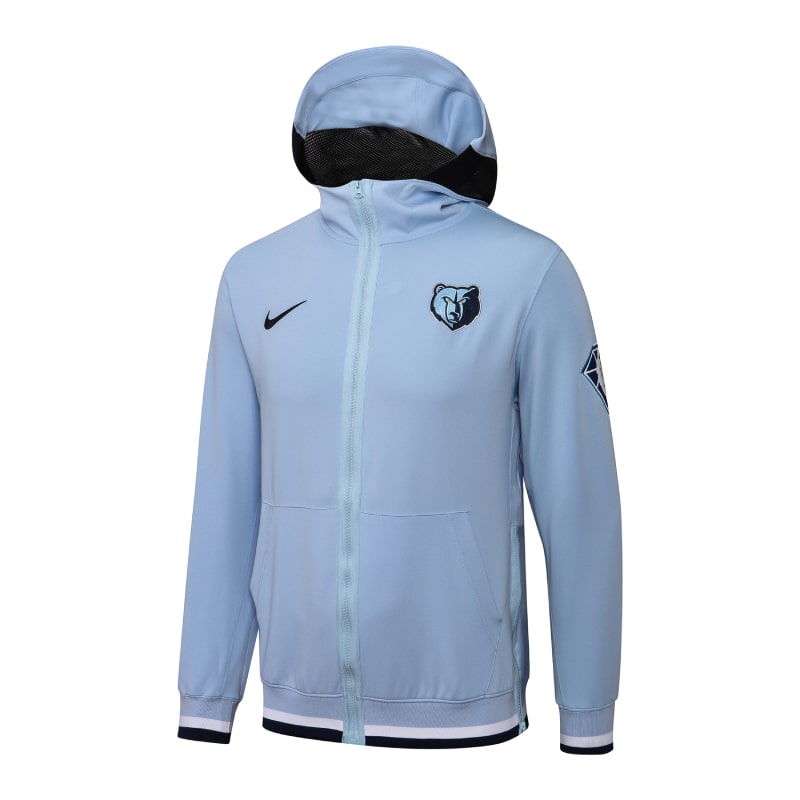 Veste zippé à capuche Memphis Grizzlies - Blue - Cliquez sur l'image pour la fermer