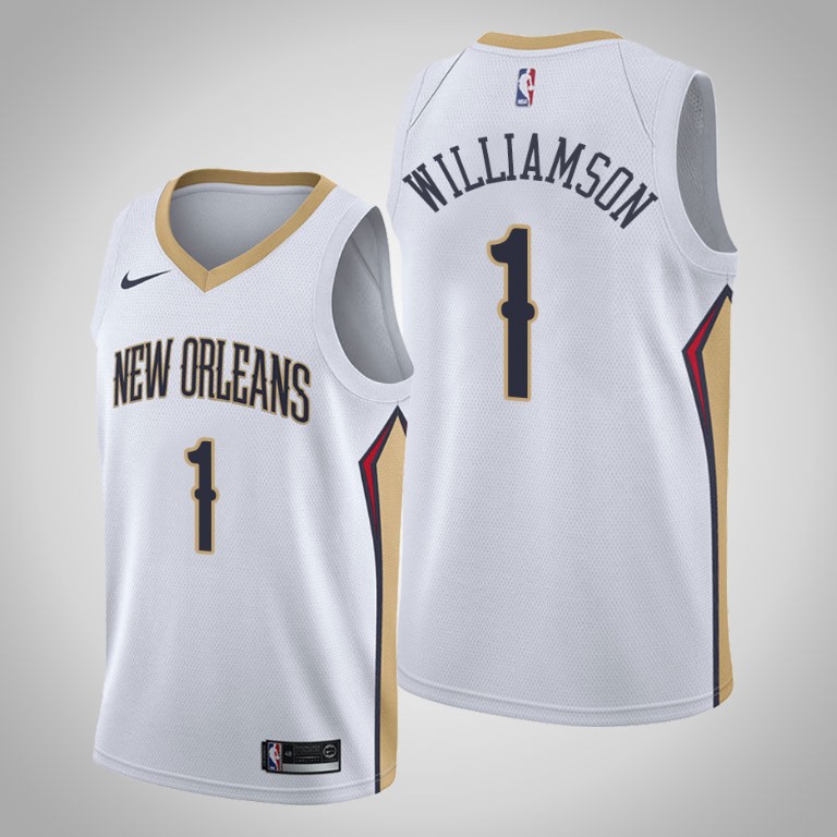 Zion Williamson, New Orleans Pelicans 2018/19 - Association - Cliquez sur l'image pour la fermer