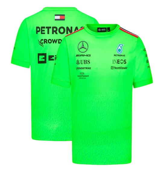 T-Shirt Équipe Mercedes AMG Petronas F1 2023 - Cliquez sur l'image pour la fermer