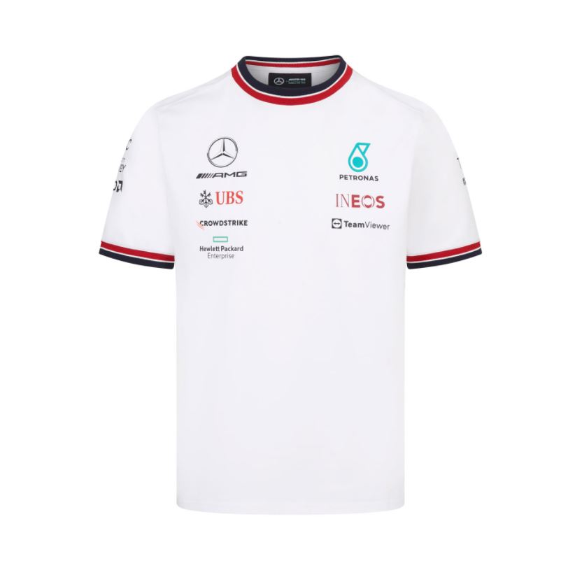T-Shirt Équipe Mercedes AMG Petronas F1 2022 - Cliquez sur l'image pour la fermer