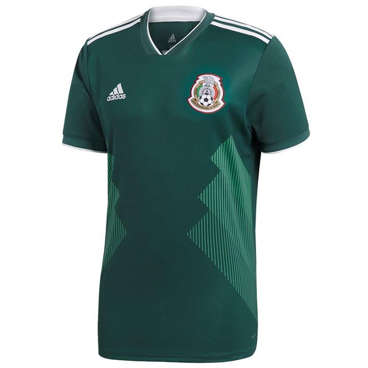 Maillot Mexique Domicile 2018 - Cliquez sur l'image pour la fermer