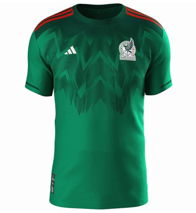 Maillot Mexique Domicile 2022 - Cliquez sur l'image pour la fermer