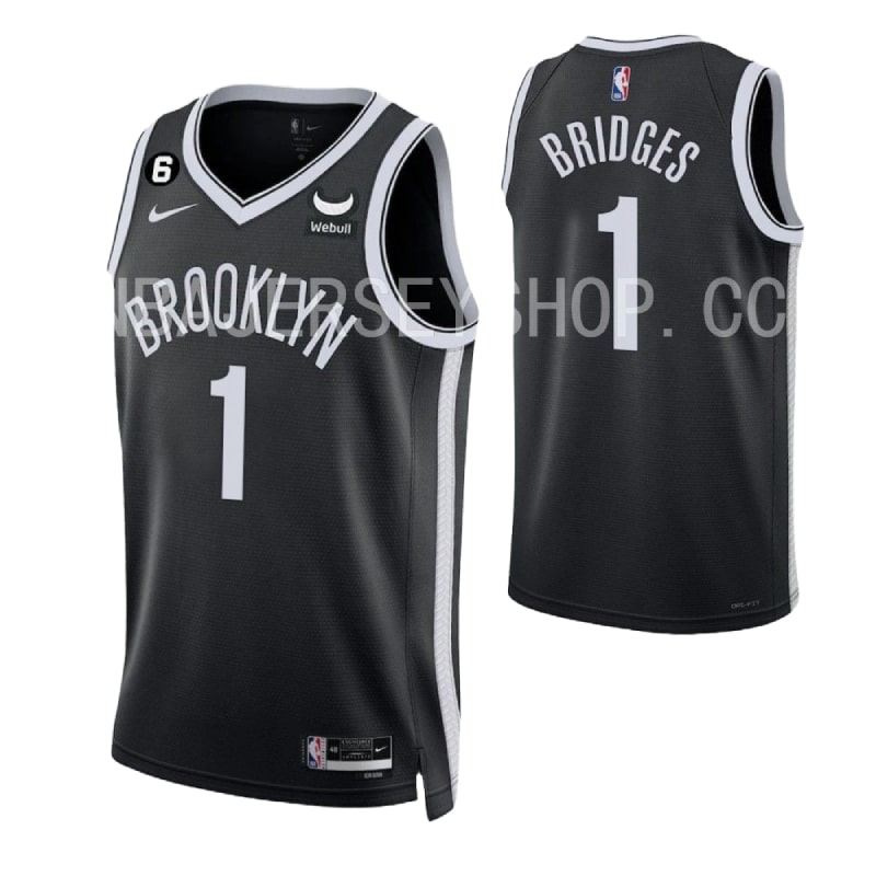 Mikal Bridges, Brooklyn Nets 2022/23 - Icon - Cliquez sur l'image pour la fermer