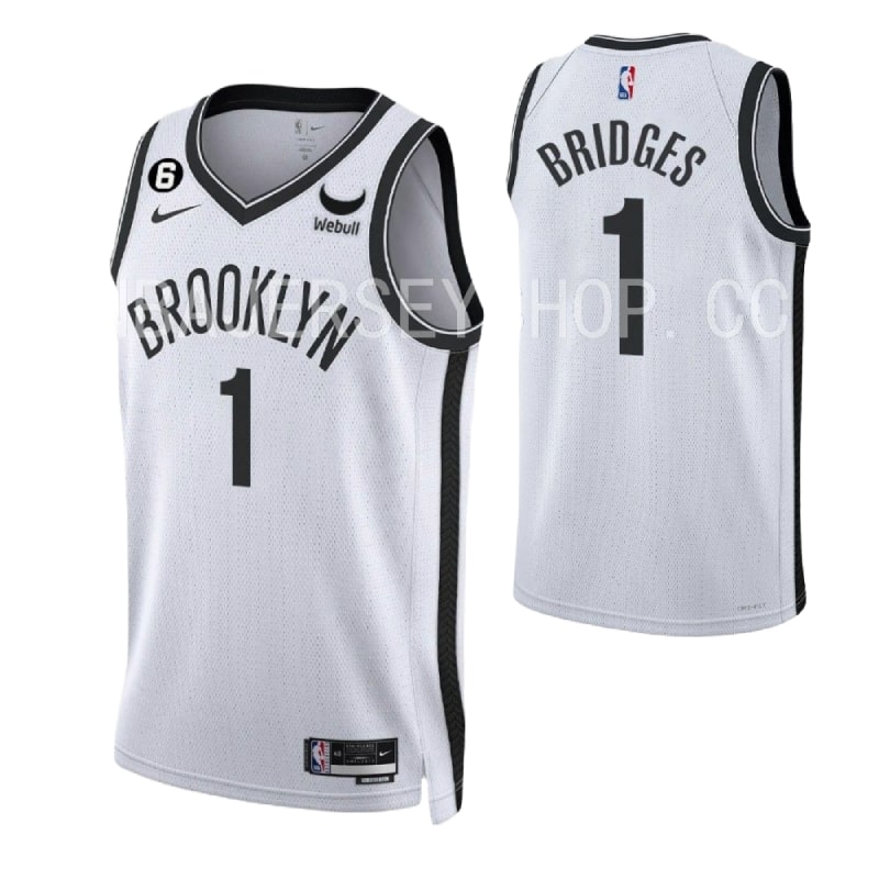 Mikal Bridges, Brooklyn Nets 2022/23 - Association - Cliquez sur l'image pour la fermer