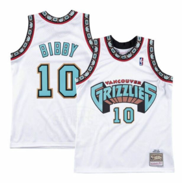 Mike Bibby, Memphis Grizzlies - White - Cliquez sur l'image pour la fermer