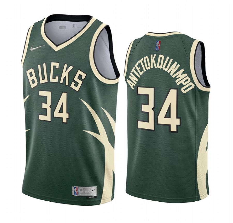 Giannis Antetokounmpo, Milwaukee Bucks 2020/21 - Earned - Cliquez sur l'image pour la fermer