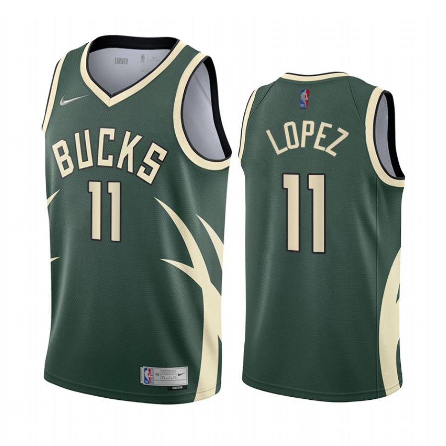 Brook Lopez, Milwaukee Bucks 2020/21 - Earned - Cliquez sur l'image pour la fermer