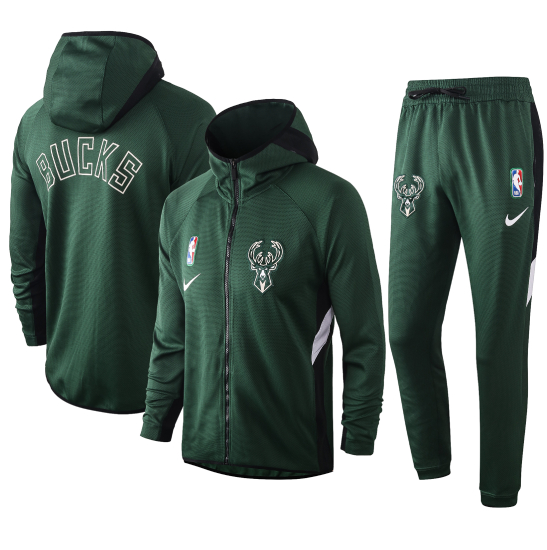 Survêtement Milwaukee Bucks - Green - Cliquez sur l'image pour la fermer